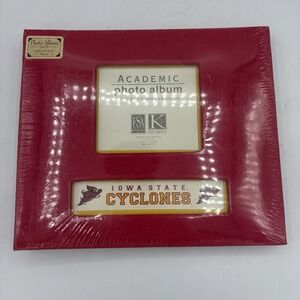 Iowa State Cyclones Academic Photo Album Grad Gift 4x6 Pics Red Holds 100‎